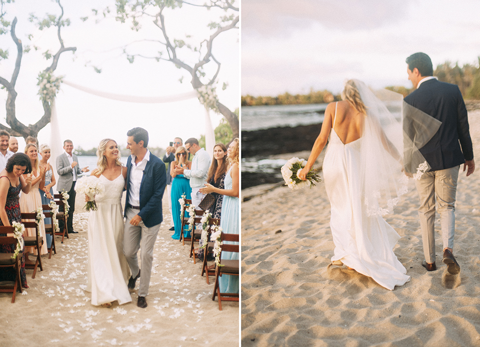 Kumukea Beach Wedding